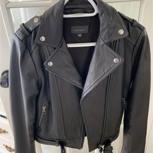 Mackage Leather Jacket Florica